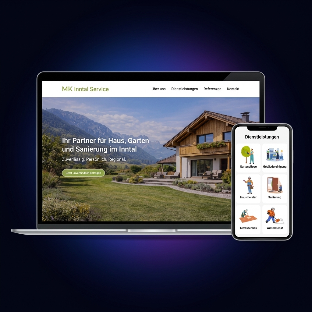 MK Inntal Service Website Kiefersfelden – von innDigital
